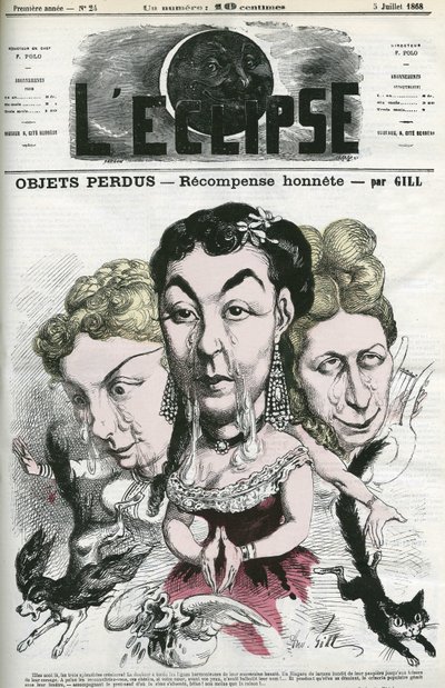 Ilustracja do „Lost Objects”, piosenek opowiadających historie 3 kobiet, które zgubiły psa, torebkę i kota. Okładka w „”L