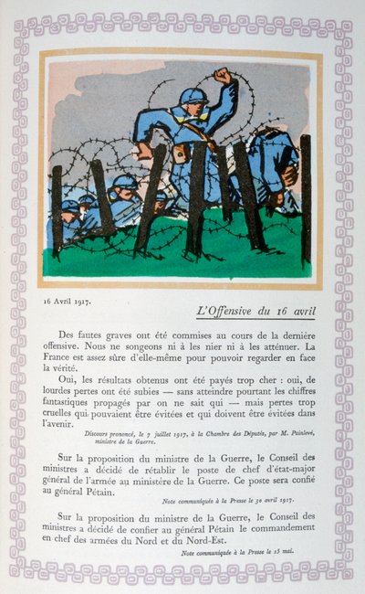 II bitwa nad Aisne, 16 kwietnia 1917, 1919 autorstwa Andre Helle