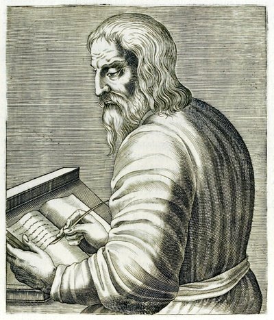 Jerzego z Trebizondu, z „Prawdziwe portrety” autorstwa André Théveta opublikowanego w 1594 r. autorstwa Andre Thevet