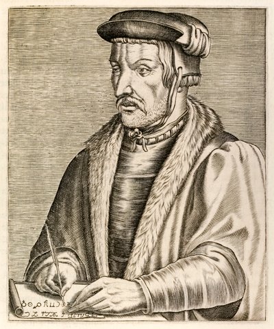 Heinrich Cornelius Agrippa, z „Prawdziwe portrety” André Thévet, opublikowane w 1584 autorstwa Andre Thevet