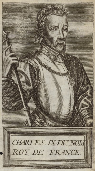 Król Karol IX Francji autorstwa Andre Thevet