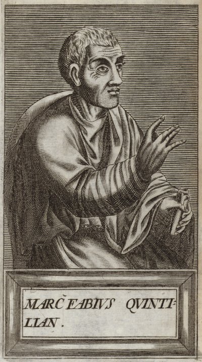 Marcus Fabius Quintilianus autorstwa Andre Thevet