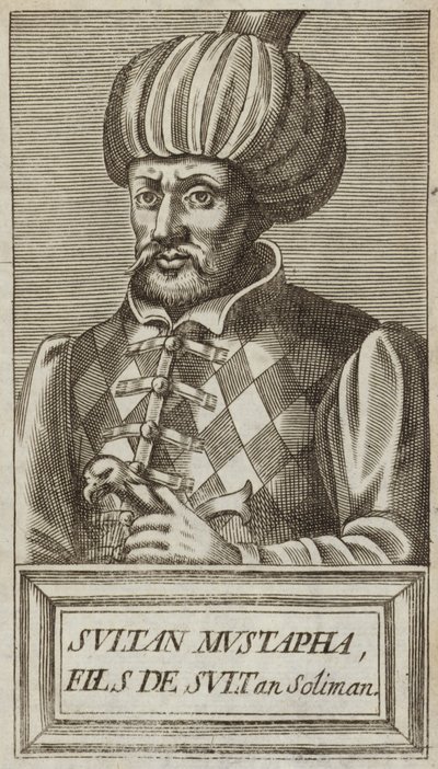 Mustafa I Deli autorstwa Andre Thevet
