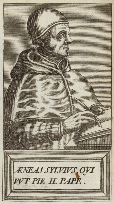 Papież Pius II autorstwa Andre Thevet