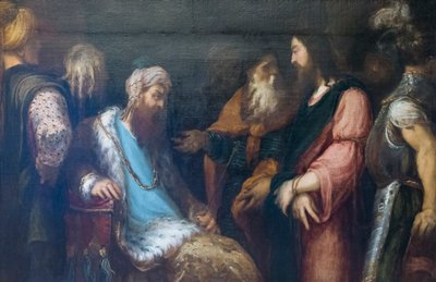 Jezus przed Herodem autorstwa Andrea Schiavone