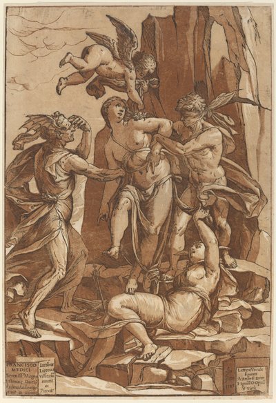 Alegoria Cnoty, 1585. autorstwa Andrea Andreani