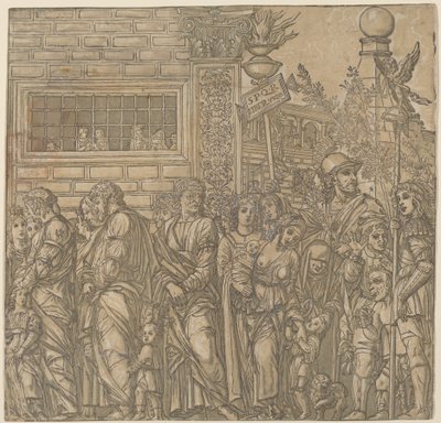 Triumf Juliusza Cezara, 1599. autorstwa Andrea Andreani