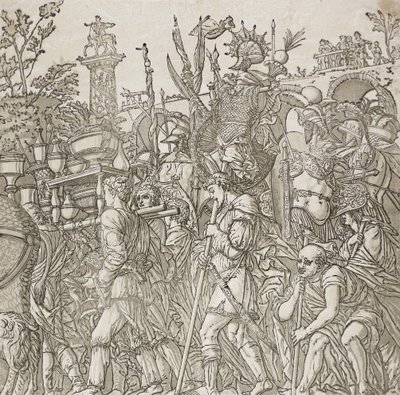 Triumf Cezara, 1599 autorstwa Andrea Andreani