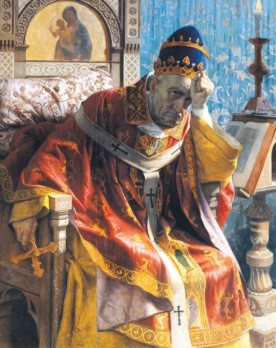 Bonifacy VIII (Anagni, ok. 1230-Rzym) autorstwa Andrea Gastaldi