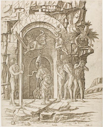 Zejście do Limbo autorstwa Andrea Mantegna