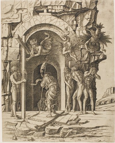 Zejście do Limbo autorstwa Andrea Mantegna