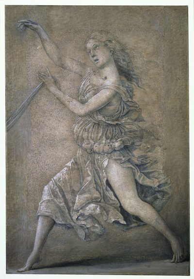 Tańcząca muza autorstwa Andrea Mantegna
