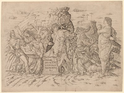 Złożenie do grobu autorstwa Andrea Mantegna
