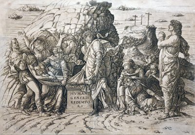 Pochówek autorstwa Andrea Mantegna