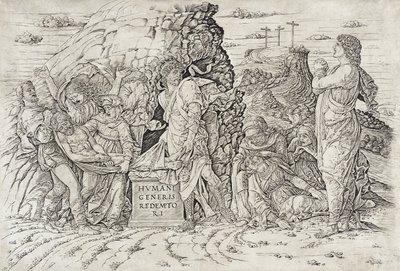 Złożenie do grobu autorstwa Andrea Mantegna
