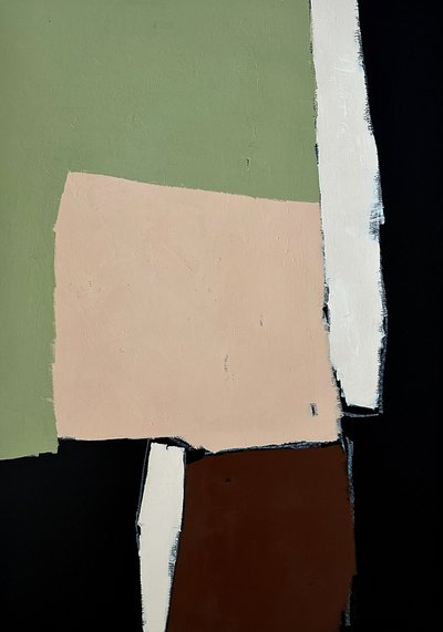 Abstrakcyjne, ziemiste kształty autorstwa Andrea Reichhart