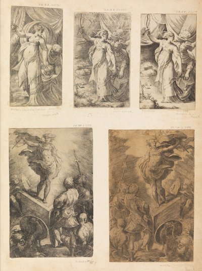 Judyta, Zmartwychwstanie, ca. 1540-43 . autorstwa Andrea Schiavone