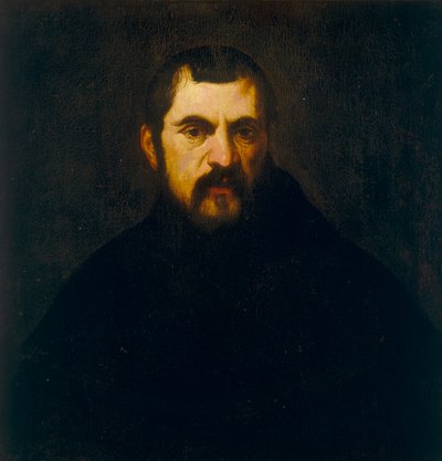 Portret franciszkanina autorstwa Andrea Schiavone