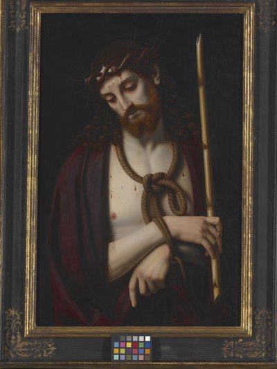 Ecce Homo (olej na drewnie) autorstwa Andrea Solario