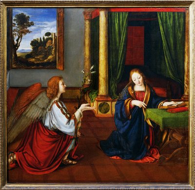 Zwiastowanie autorstwa Andrea Solario