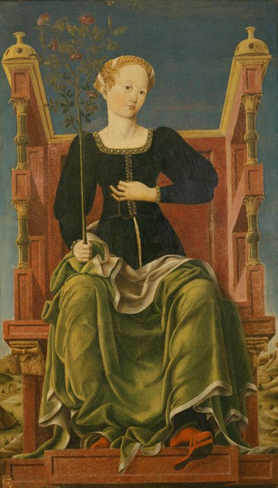 Urania (malarstwo) autorstwa Andrea da (workshop of) Belfiore