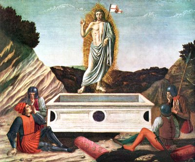Zmartwychwstanie, połowa XV w., 1930 r. autorstwa Andrea del Castagno