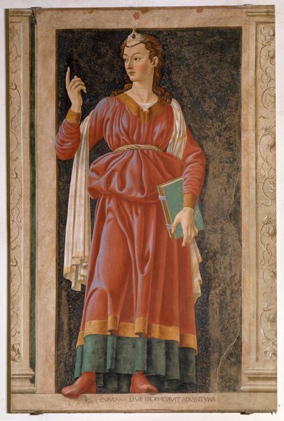 Sybilla z Kume (Fresco autorstwa Andrea del Castagno