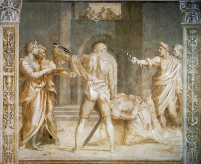Ścięcie Baptysty autorstwa Andrea del Sarto