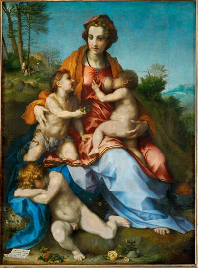 Dobroczynność ... autorstwa Andrea del Sarto