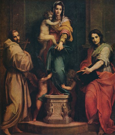 Madonna Harpii, 1517 autorstwa Andrea del Sarto