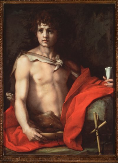 Św. Jan Chrzciciel (malarstwo autorstwa Andrea del Sarto