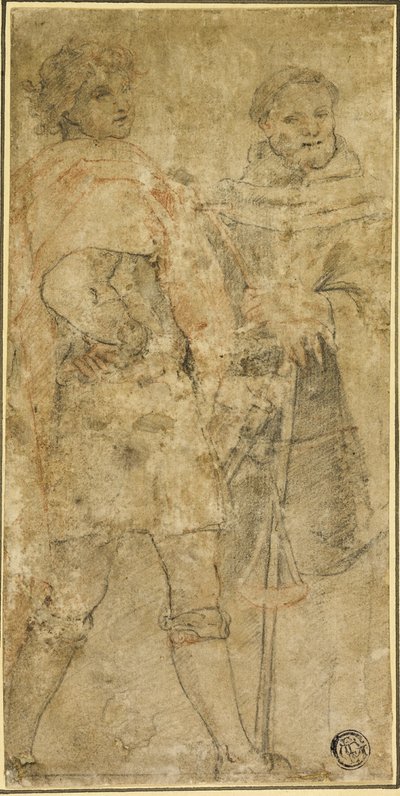 Święty Michał i San Giovanni Gualberto autorstwa Andrea del Sarto