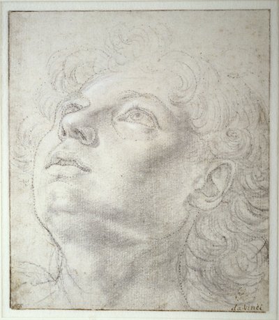 Głowa anioła autorstwa Andrea del Verrocchio