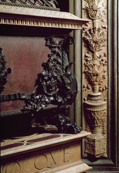Pomnik nagrobny Piero i Giovanniego de Medici, syna Cosimo de Medici dawnego. Rzeźba autorstwa Andrea del Verrocchio