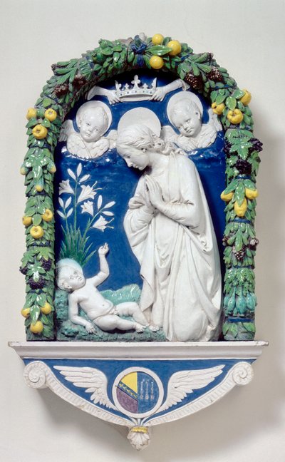 Madonna z Lilii autorstwa Andrea Della Robbia