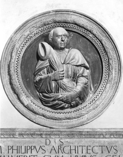 Popiersie Filippo Brunelleschiego (1377-1446) autorstwa Andrea di Lazzaro Cavalcanti