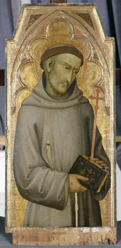Św. Franciszek, ok.1375 (tempera na drewnie topoli) autorstwa Andrea di Vanni dAndrea Salvani Andrea di Vanni dAndrea Salvani