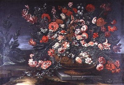 Martwa natura kwiatów autorstwa Andrea the Elder Scacciati