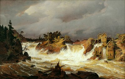 Niemiecki: Ataki na Trollhättan autorstwa Andreas Achenbach