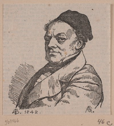 Johan Christian Ryge autorstwa Andreas Flinch