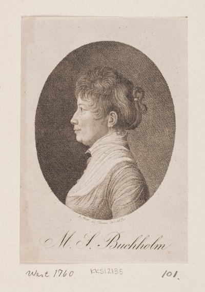 Magdalena Sophie Buchholm autorstwa Andreas Flint