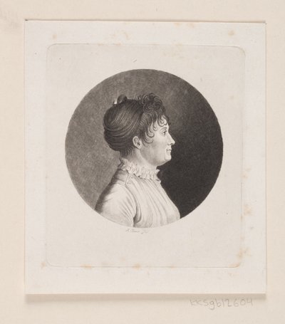 Nieznany portret kobiety autorstwa Andreas Flint