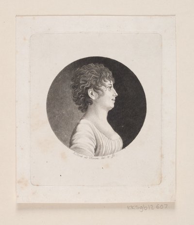 Nieznany portret kobiety autorstwa Andreas Flint