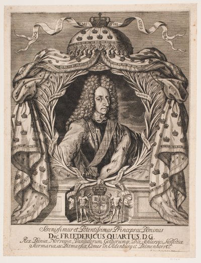 Król Fryderyk IV autorstwa Andreas Reinhardt