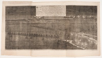 Bitwa morska o Rugię. wrzesień 1712 autorstwa Andreas Reinhardt