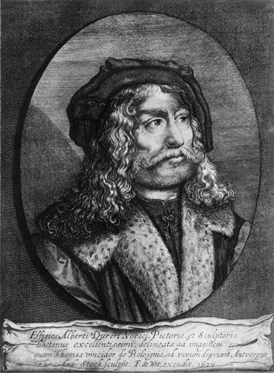 Portret Albrechta Durera, 1629, 1936 autorstwa Andreas Stock