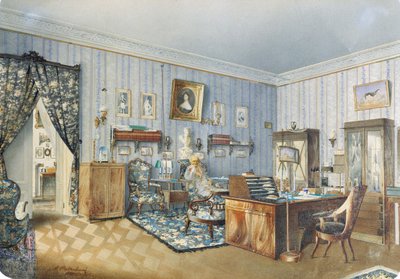 Wnętrze, 1860. autorstwa Andrei Alexeevich Redkovsky