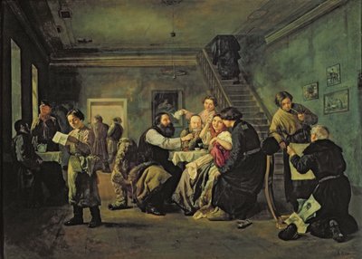 Jadalnia, 1859 autorstwa Andrei Andreevich Popov
