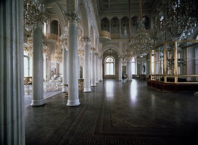Widok Sali Pawilonowej Małego Ermitażu projektu Andrieja Iwanowicza Stakenschneidera (1802-1865) 1850-1858 Muzeum Ermitażu, Sankt Petersburg autorstwa Andrei Ivanovich Stackenschneider