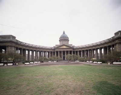 Sobór Kazański w Petersburgu, 1800-1811 autorstwa Andrei Nikiforovich Voronikhin
